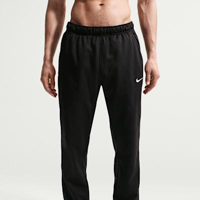 Nike Therma Therma-FIT Açık Paçalı Erkek Fitness Eşofman Altı görsel 2