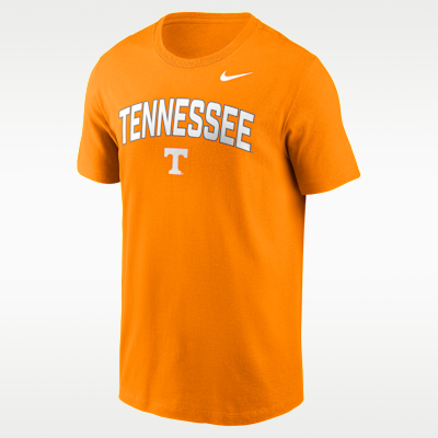 Playera universitaria Nike para hombre Tennessee Primetime Arch Stack
