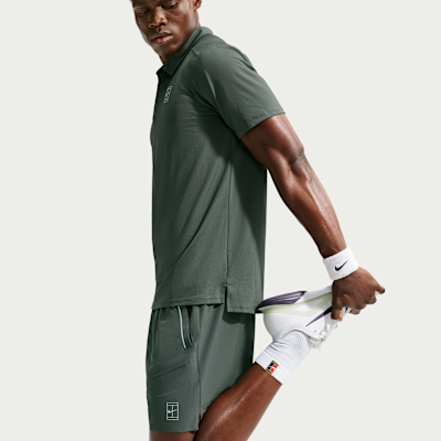 NikeCourt Advantage Dri-FIT 15 cm Erkek Tenis Şortu görsel 4