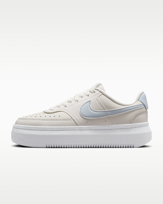 nike wmns court vision alta txt white light dew