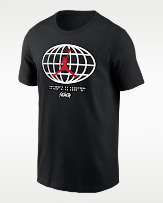Мужская футболка Houston Cougars Street Style Nike NCAA Short-Sleeve