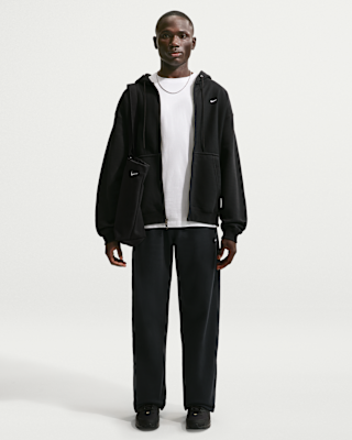 Мужские  Nike Solo Swoosh Fleece Open-Hem Pants