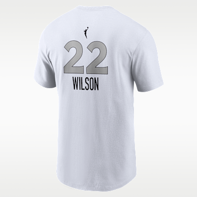 A'ja Wilson Las Vegas Aces Men's Nike WNBA T-Shirt