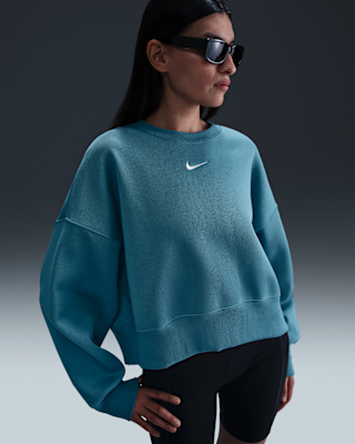 Женский свитшот Nike Sportswear Phoenix Fleece Over-Oversized Crew-Neck