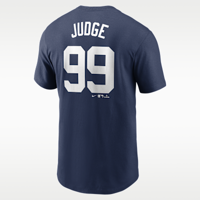 Playera Nike de la MLB para hombre Aaron Judge New York Yankees Fuse