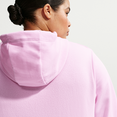 Nike Sportswear Club Fleece Women's Graphic Pullover Hoodie (Plus Size)