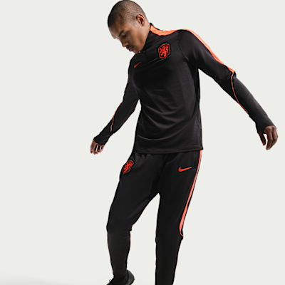 Nike Hollanda Strike Nike Dri-FIT Örgü Erkek Futbol Eşofman Altı görsel 4