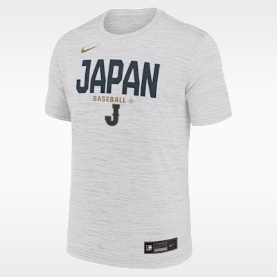 Japan National Baseball Team 2026 World Baseball Classic Velocity Men's Nike Dri-FIT T-Shirt