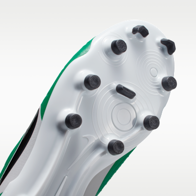 Tacos de fútbol para terrenos múltiples low para niños grandes Nike Jr. Tiempo Legend 10 Academy LV8