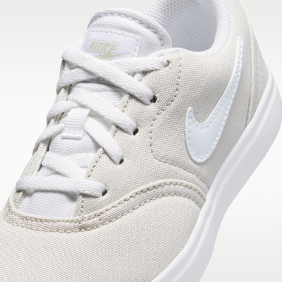 Tenis de skateboarding para niños talla pequeña Nike SB Check Canvas