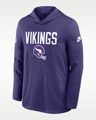 Мужские  Minnesota Vikings Pass Accuracy Nike Dri-FIT NFL Long-Sleeve Hooded Top