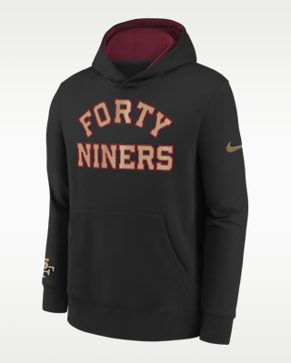 Детское худи San Francisco 49ers Rivalry Club Big Kids' Nike NFL Pullover Hoodie