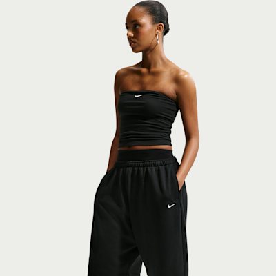 Nike Sportswear Oversize Normal Belli Fransız Havlu Kumaşı Kadın Bermuda Şort görsel 4
