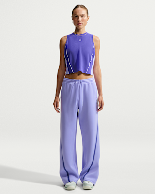 Женские Nike Advantage Dri-FIT Mid-Rise Tennis Pants для тенниса