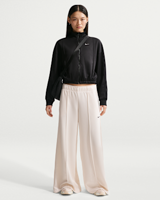 Nike Sportswear Women's Mid-Rise Wide-Leg Track Pants
