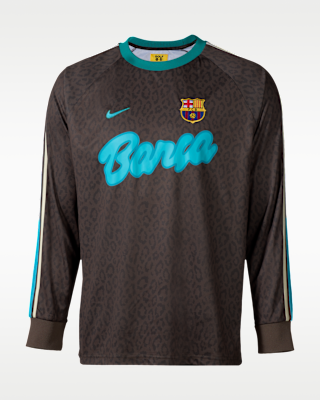Мужские FC Barcelona x GOLF WANG Nike Dri-FIT Soccer Long-Sleeve Top