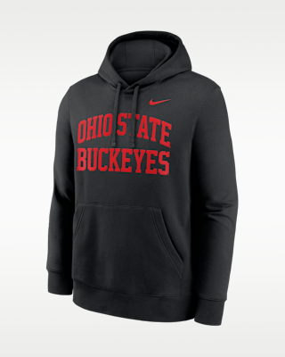 Мужское худи Ohio State Primetime Arched Club Nike College Pullover Hoodie