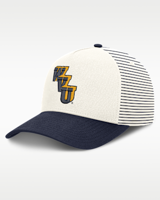 Женские West Virginia Rise Nike Dri-FIT College A-Frame Adjustable Hat
