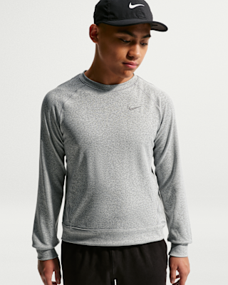 Детские  Nike Primary Nano Big Kids' (Boys') Dri-FIT UV Long-Sleeve Crew-Neck Top