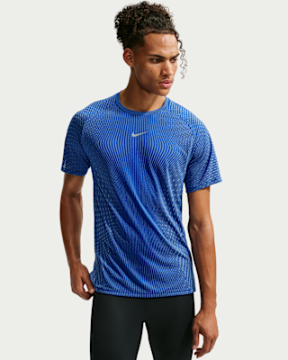 Мужские шорты Nike Stride Aero-FIT Short-Sleeve Top для бега