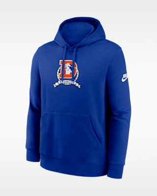 Мужское худи Denver Broncos Rewind Club Nike NFL Pullover Hoodie