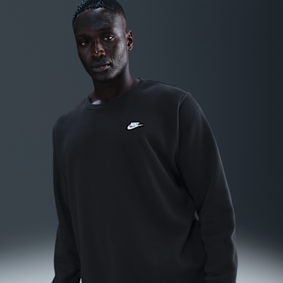 Nike Club Erkek Fleece Crew Üst görsel 6