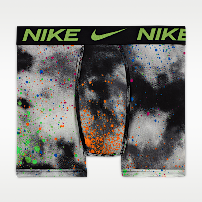 Ropa interior estampada para niños talla grande (paquete de 3) Nike Dri-FIT Essentials