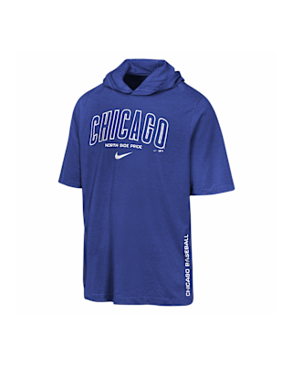 Детская футболка Chicago Cubs Big Kids' Nike Dri-FIT MLB Hooded