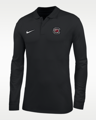 Мужские  South Carolina Victory Nike Dri-FIT College Long-Sleeve Polo