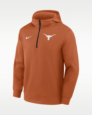Мужское худи Texas Coaches Premium Nike Dri-FIT College 1/4-Zip Hoodie