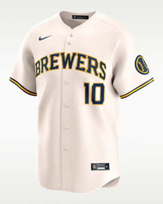 Мужские джерси Sal Frelick Milwaukee Brewers Nike Dri-FIT ADV MLB Limited Jersey