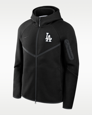 Мужская куртка Los Angeles Dodgers Tech Fleece Windrunner Nike MLB Full-Zip Hooded для бега