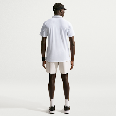 NikeCourt Advantage Dri-FIT Erkek Tenis Polo Üstü görsel 5
