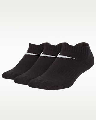 Nike Dri-FIT Performance No-Show sokken voor kleuters (3 paar). Nike BE