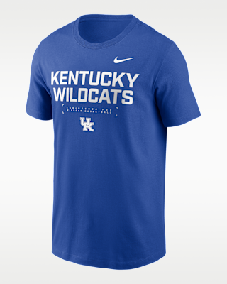 Мужская футболка Kentucky Courtside Basketball Nike Dri-FIT College для баскетбола
