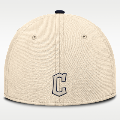 Gorra Nike Dri-FIT de la MLB para hombre Cleveland Guardians Statement Rise Swoosh
