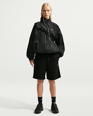 Женские шорты Nike Studio Fleece Medium Weight Oversized High-Rise Shorts