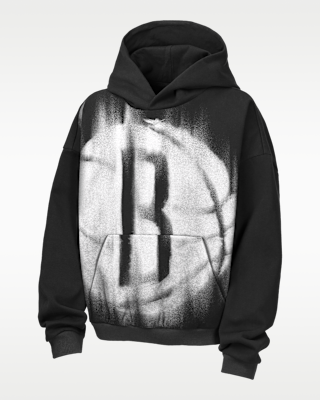Детское худи Brooklyn Nets Big Kids' Nike Basketball Hoodie для баскетбола