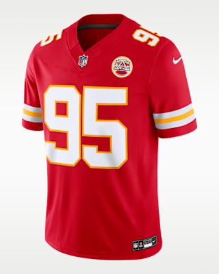 Мужские джерси Chris Jones Kansas City Chiefs Nike Dri-FIT NFL Limited Jersey