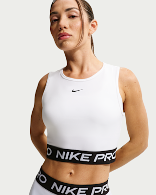Женские  Nike Pro Dri-FIT Cropped Tank Top