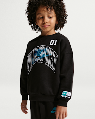 Детские Nike Sportswear Little Kids' Multisport 2-Piece Fleece Crew Set