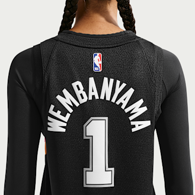 Maillot Nike NBA Swingman Victor Wembanyama San Antonio Spurs City Edition pour homme