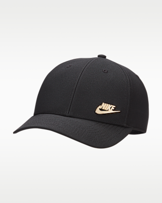 Женская кепка Nike Dri-FIT Club Structured Metal Logo Cap