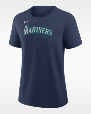 Женская футболка Seattle Mariners Wordmark Nike MLB