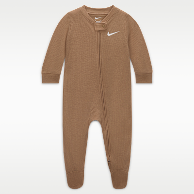 Nike Baby Viscose Waffle Knit Footed Coverall