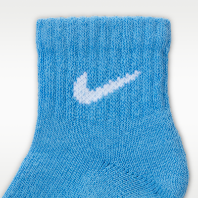 Calcetines de 1/4 para preescolar (6 pares) Nike Dri-FIT Performance Basics