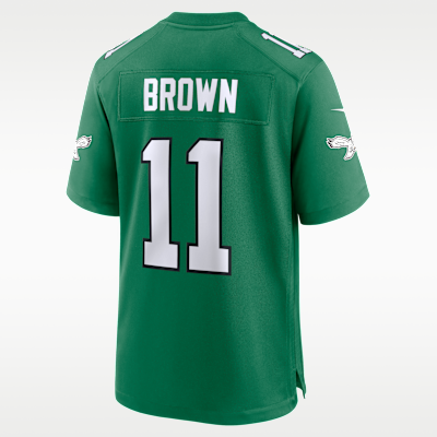 A.J. Brown Philadelphia Eagles Men's Nike NFL Game Football Jersey