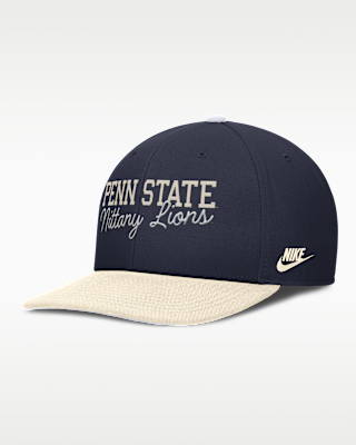 Мужские  Penn State Legacy Script Nike Dri-FIT College Adjustable Hat