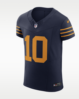 Мужские джерси Jordan Love Green Bay Packers Nike Dri-FIT NFL Elite Jersey