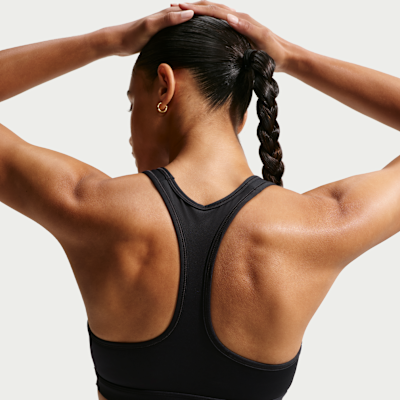 Nike Swoosh Orta Destekli Pedsiz Kadın Spor Sütyeni görsel 2